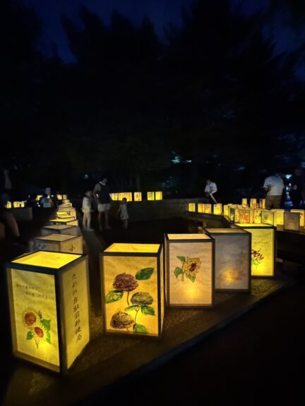 中央公園　小平グリーンロード灯りまつり開催レポート