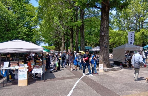 たかの台畑のごちそう第４にちよう市　4月レポート